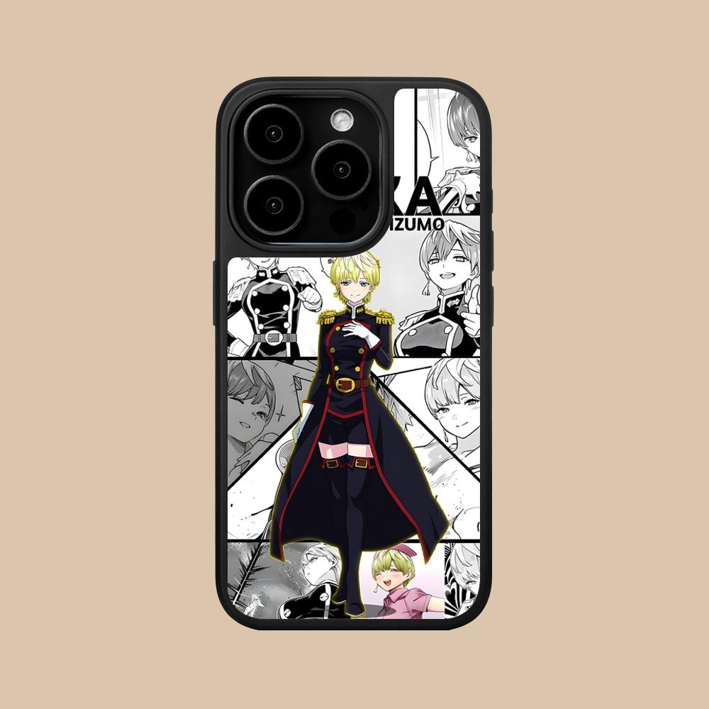 

Mato seihei no slave Tenka Izumo Матовая поверхность Чехол для мобильного телефона для iPhone 17 16 15 14 13 12 11 Air Pro Max Plus Цветной iPhone 11