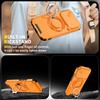 KEYSION 360° Rotating Ring Stand Phone Case for Xiaomi 17T 17T Pro 5G Slide Camera Protection Magnetic Shockproof Back Cover