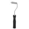 Aluminum Alloy Fiberglass Bubble Laminating Roller ABS Handle for GRP FRP Resin Work (21*75mm)