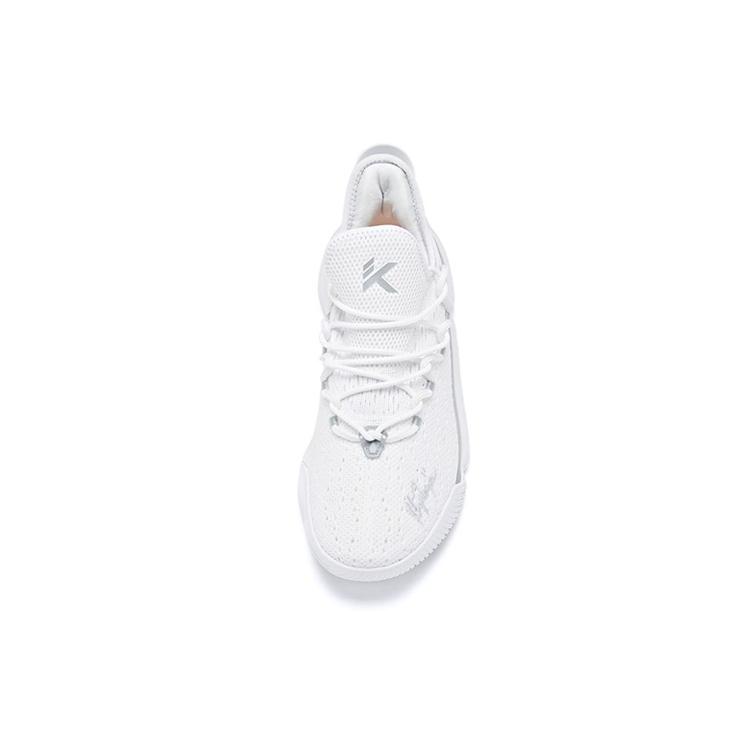 New Anta Light Cavalry 5 Cushioning Breathable Lightweight Low Top Basketball Shoes Men's Jade White 112021608-11