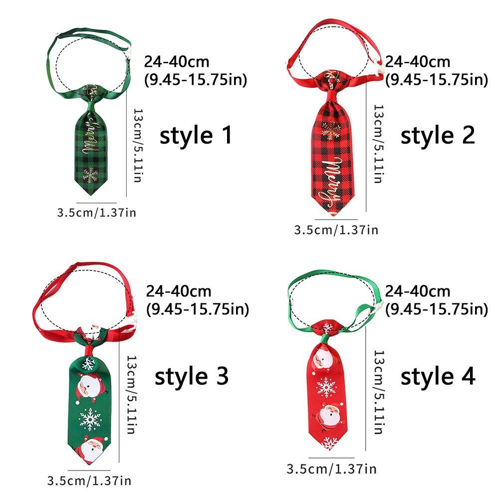 Costume Christmas Dog Tie Cute Cat Neckties Unique Dog Bow Tie Pet Grooming