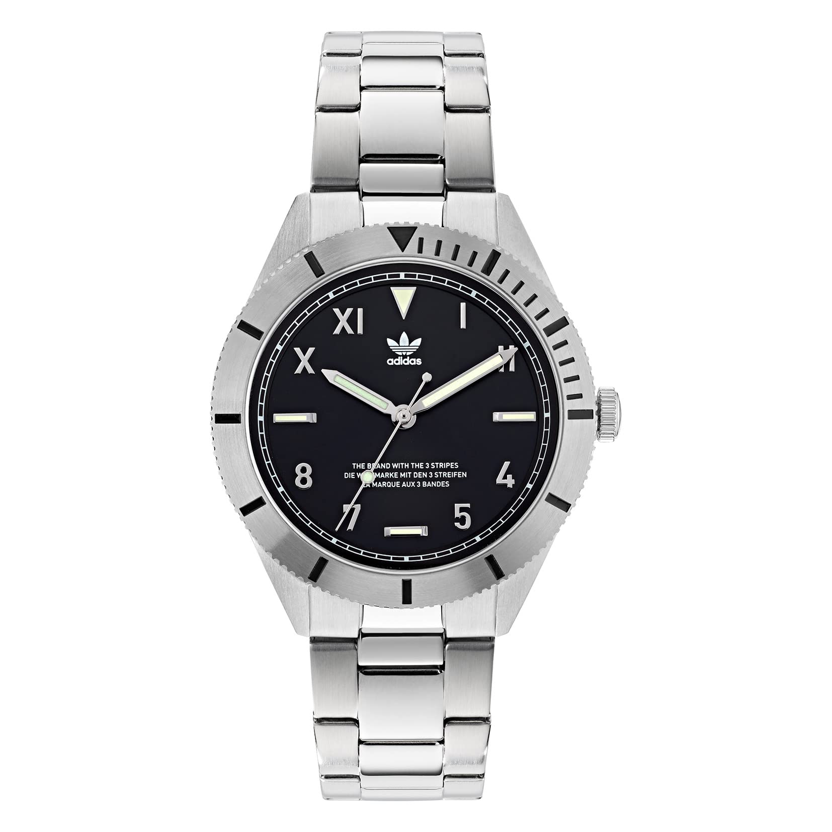 

Оригинальные часы EDITIONTHREE AOFH22054 Silver [Adidas Swatch] Мужские [Товар]