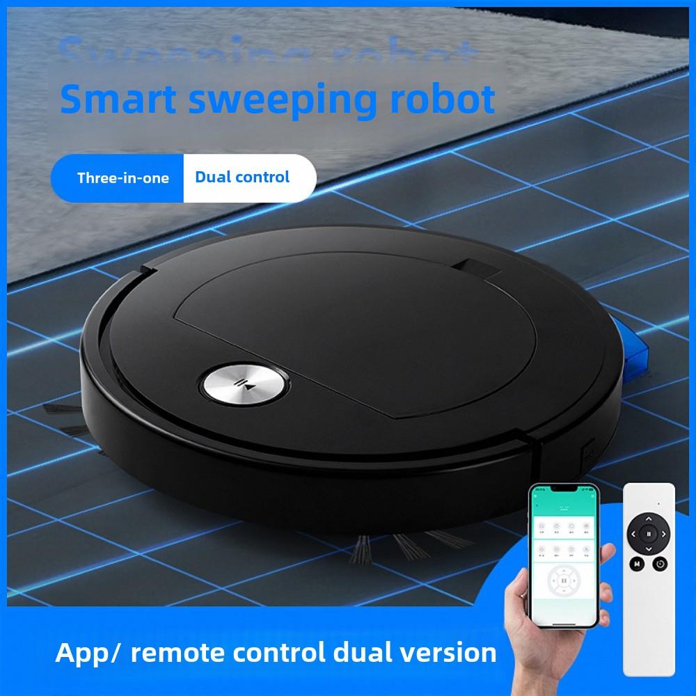 Intelligent Sweeping Robot Integrated Suction and Towing Household Planning Route with Remote Control Vacuum Cleaner with Water Tank