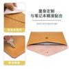 Laptop Sleeve 13 Inch MacBook Air Genuine Leather Envelope Bag Fits 14 Laptops