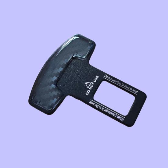 4 Pcs Automotive Belt Insert Slot Pad Latch Wear-Resistant Car Safety Belt Slot Buckle Replacement for All Models