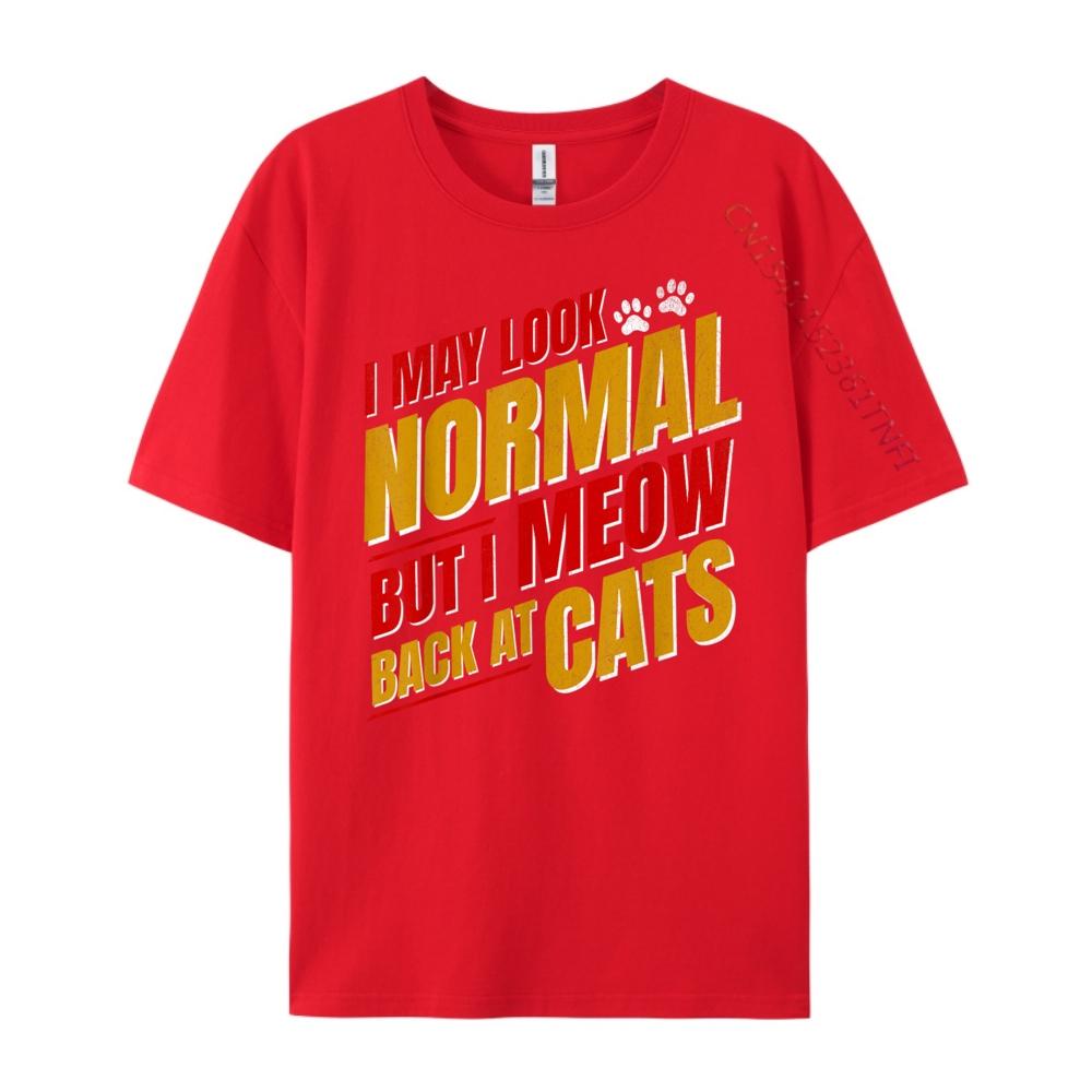 Cat Lovers Meow Back At Cats Cat Rescue Cats Adopt Camisetas Christmas Shirt Tshirts S