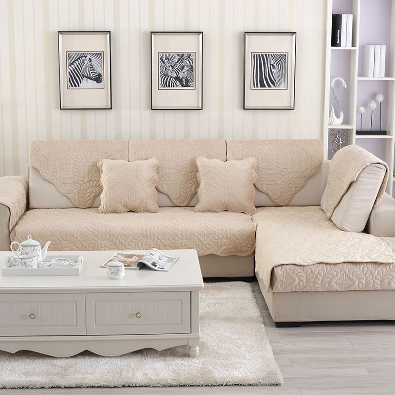 

Однотонная короткая плюшевая подушка для дивана Простая тканевая современная подушка Подушка для дивана в европейском стиле Нескользящий чехол Чехол Теплая на четыре сезона Short Plush Feather camel 70*70cm