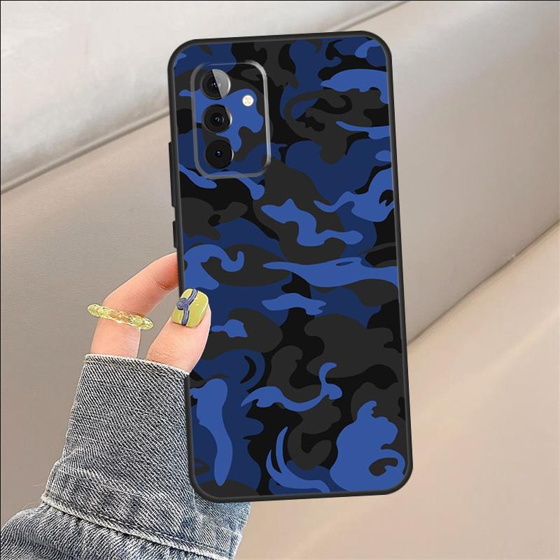 Funda con Patrón de Camuflaje para Samsung Galaxy A54 A14 A36 A16 A33 A56 A26 A15 A55 A53 A35 A22 A32 A52 A34 A05 A06