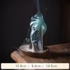 Ceramics Backflow Incense Burner Blue Lady 2025 African Faction Cruel Home Decor Ornaments Sandalwood Incense Sticks Holder