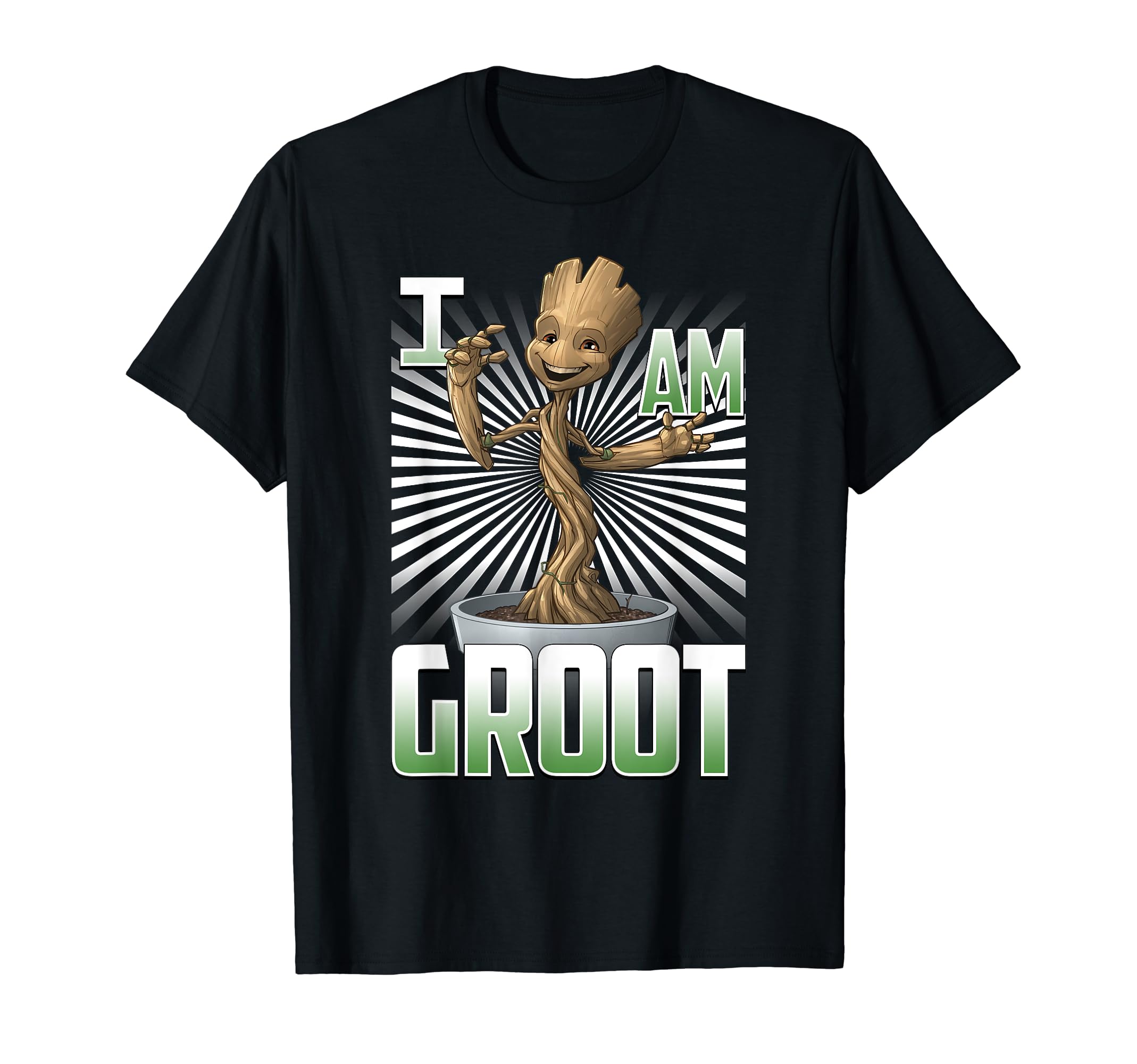 

Marvel Guardians of the Galaxy I Am Groot Chibi Poster T-Shirt