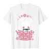 Cute Art Nezuko Demon Slayer Premium Cotton Tops Tees For Men Vintage Top T-Shirts Tight Faddish