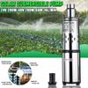 Pompa Solarna do Wody 200W 48/60V Pompa Głębinowa Wysoki Podnos DC Śrubowa Pompa Zanurzeniowa Nawadnianie Ogród Dom Rolnicza 60m