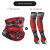 Outdoor Sun Protection Mask, Ice Silk Scarf, Men's Neck Gaiter, Women's Neck Scarf, Summer Thin Style, Cycling Bicycle Neck Protector