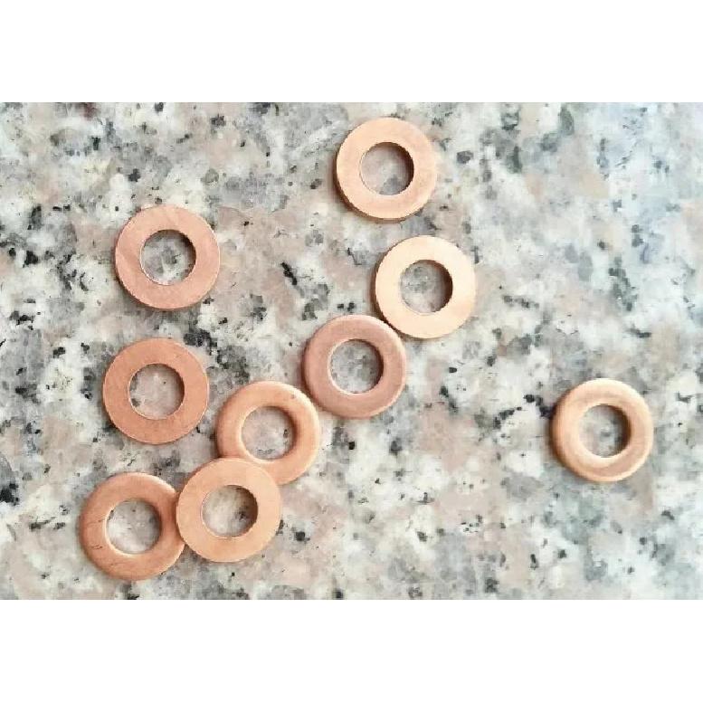 7x15mm/9x18mm Diesel Common Rail Injector Nozzle Copper Washer Seal O Ring Pad Gasket Pump Repair Tool