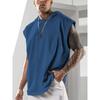 Men Sleeveless Hoodie Muscle Fit Workout Tank Top Casual Gym Sweatshirt
