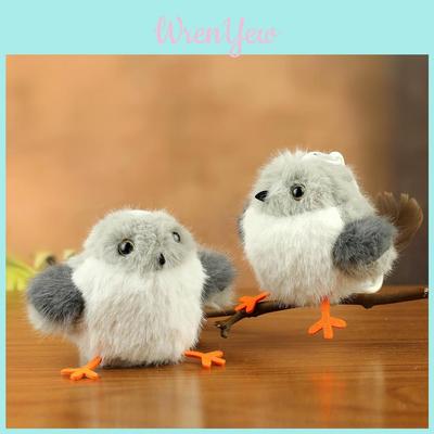 Plush Bird Keychain With Pp Cotton Filling For Kids And Adults