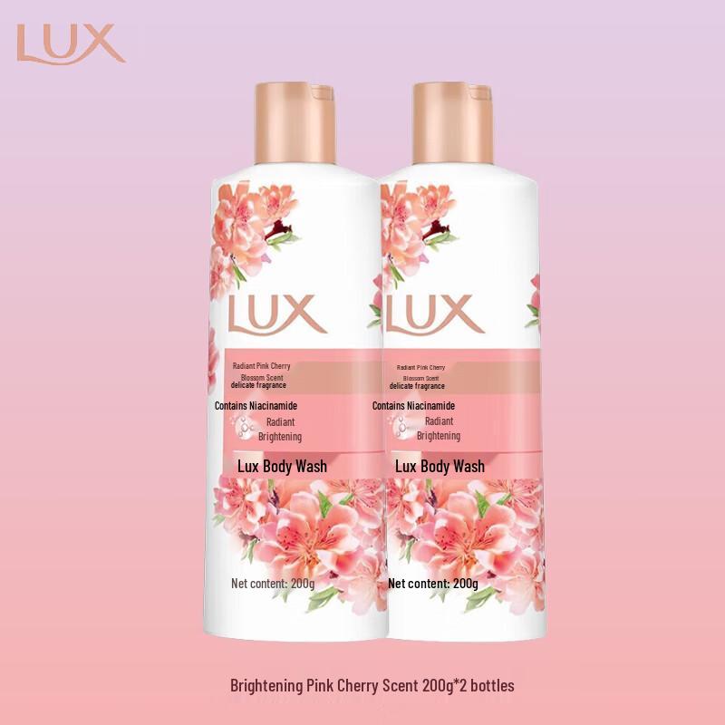LUX Pink Cherry Blossom Brightening Body Wash
