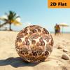 ABBA Iconic Music Legacy Soccer Ball Suitable for Both Training and Competition High Elasticity Outdoor Sports No. 5 Football Training Football