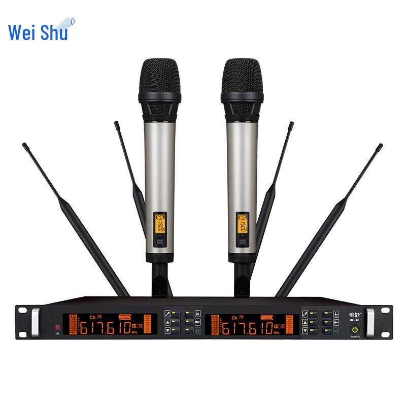 

Weishu DC-16 Professional True Diversity Wireless Handheld Microphone System (CN version)