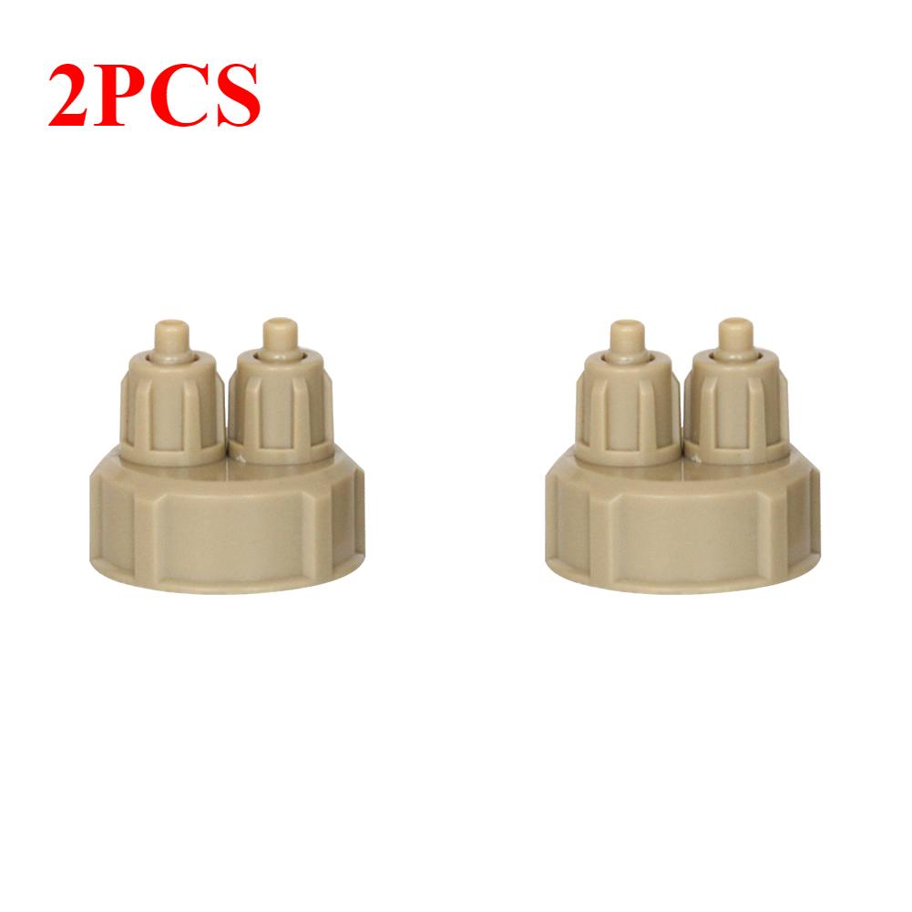 1-6pcs Plastic CO2 Generator Bottle Cap Carbon Dioxide Quick Screw Fish Tank CO2 Generator Bottle Cap Aquarium Supplies
