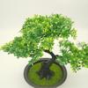 New Green Artificial Bonsai Tree Simulated Greeting Pine Artificial Faux Plants Black Fake Potted Plant Living Room Ornaments