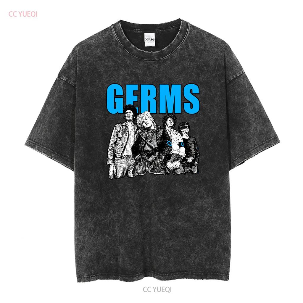 Germs T Shirt SoCal Punk Rock Band Gift for Fan TE2588 Long or Short Sleeves Vintage Washed Stretched Soft Slightly Homme