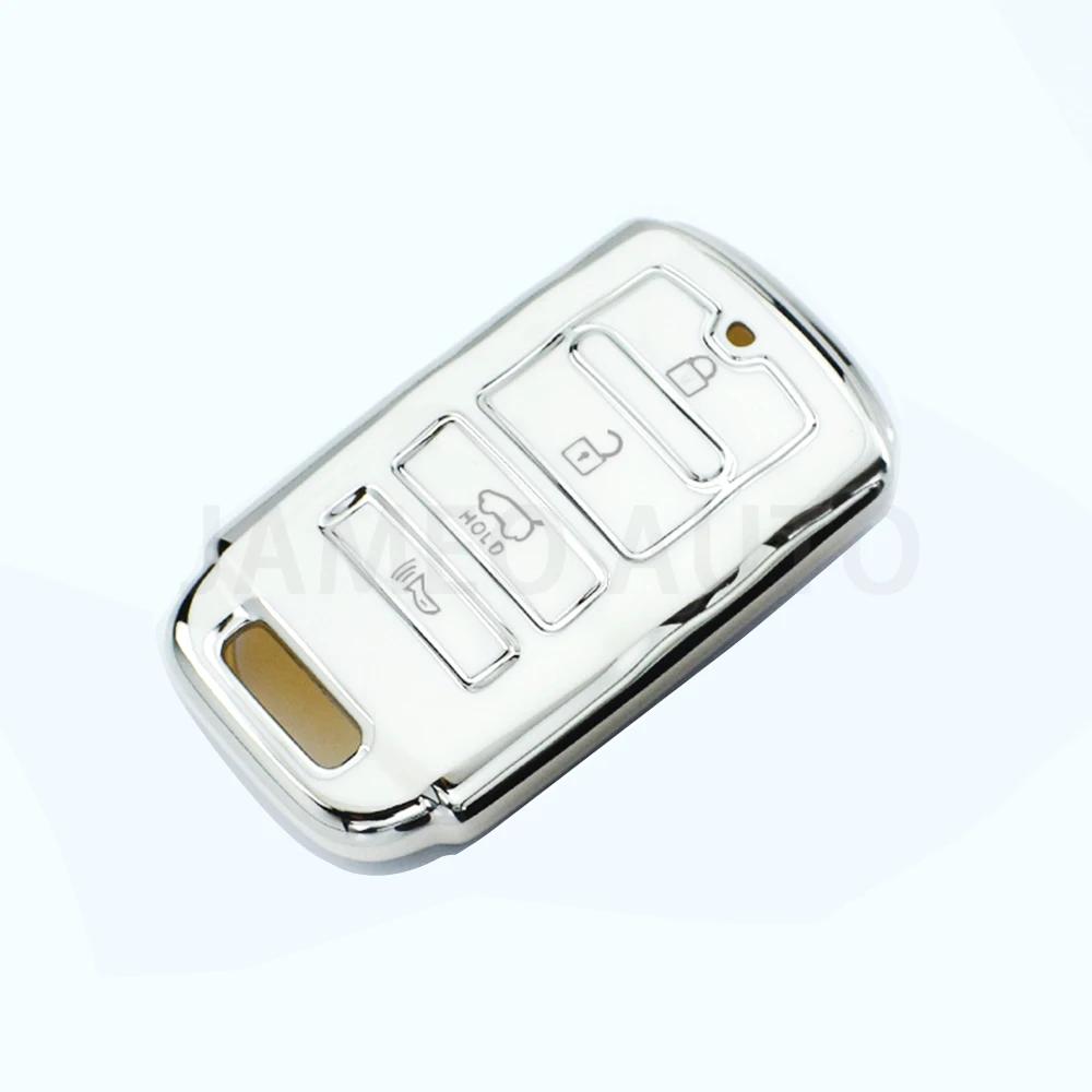 Tpu Car Key Cover Case For Kia Cadenza Sorento K3 K5 K7 K900 Quoris Keyless Protection Shell Holder Auto Accessories