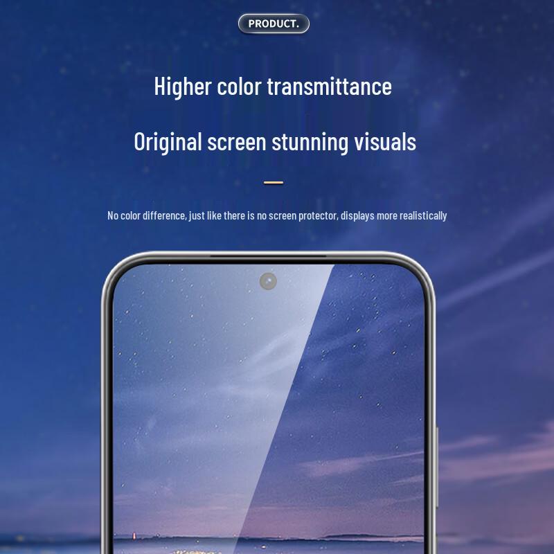 Smorss Ultra-Narrow Bezel Screen Protector for Huawei Enjoy 90 Pro Max (2-Pack)