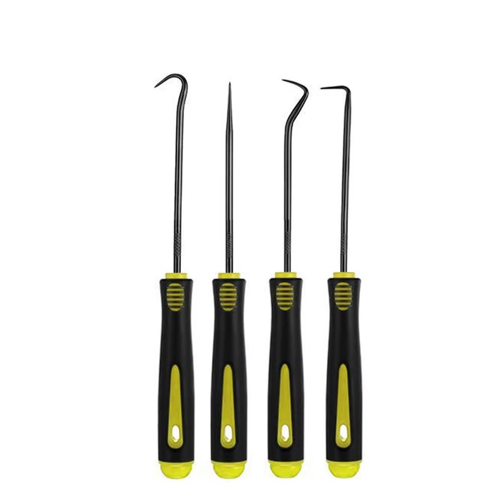 10/4PCS Precision Pick Set - Easy Removal Tool for Auto Oil Seals, O-Rings Seal Gasket Pick, Motorcycle, bicycle tire repair 4PCS