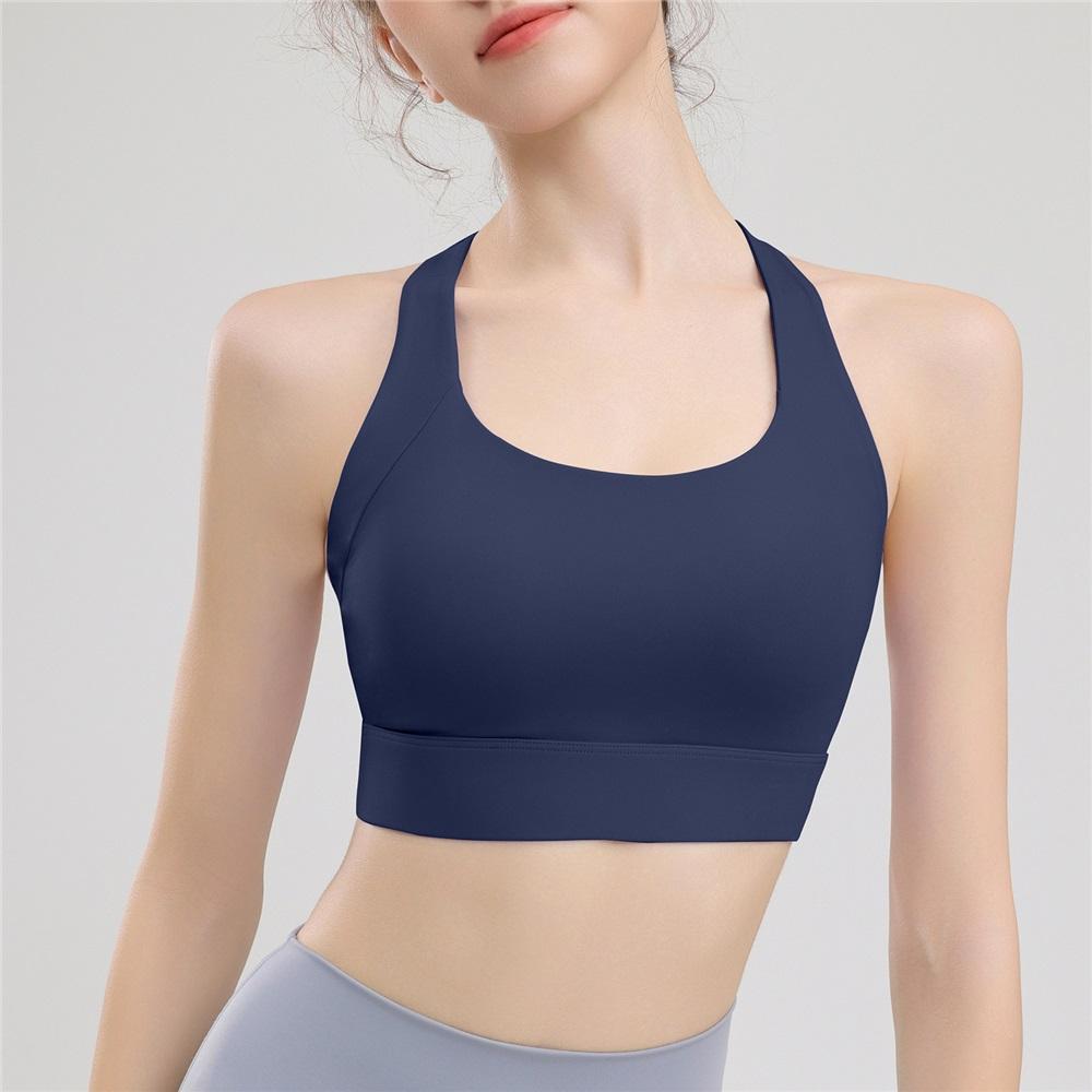 Advanced Professional Training Clothes, Running Sports Underwear, Yoga, Outdoor Cycling, Sweat Absorbing, Breathable Integrated Simple Bra