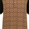 Coach Signature Polo Logo Print Short Sleeve Polo Shirt Men Tops Khaki CO816-OFZ
