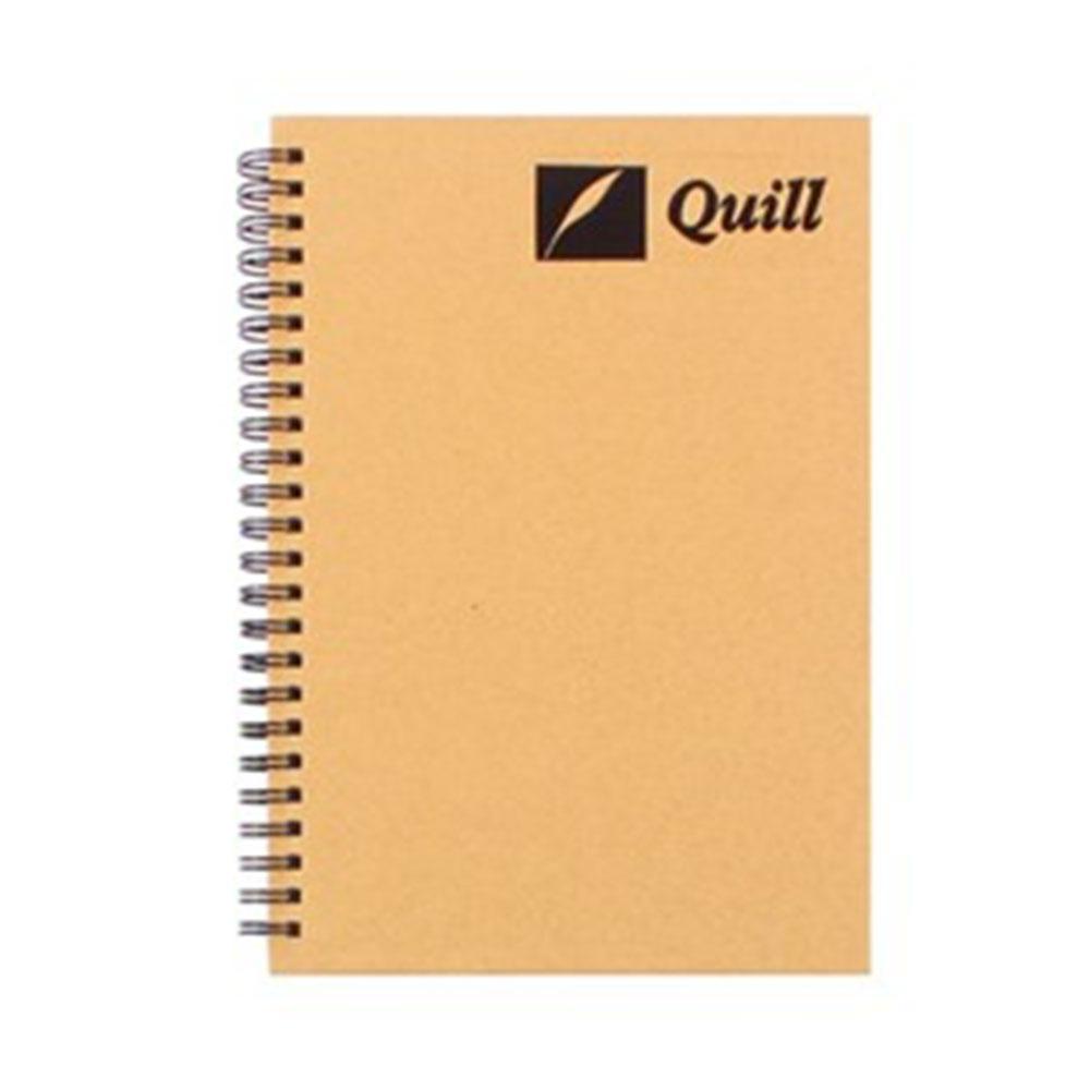 Quill Přírodní řada A5 Spirálový zápisník 160 stran