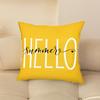 INS Style Throw Pillowcase Square Pillow Cover Flower Printing Cushion Cover  Living Room/Office