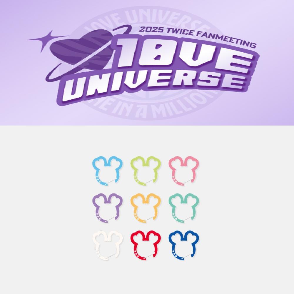 

Предзаказ 2025 TWICE ФАН-ВСТРЕЧА 10VE UNIVERSE Секционный акриловый карабин Random 5ea