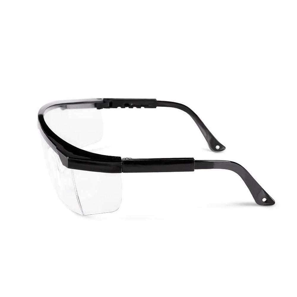 ANSI CE Approved Chemical Resistant PC Lens Safety Glasses Adjustable Lab Work Eye Protection Safety Glasses