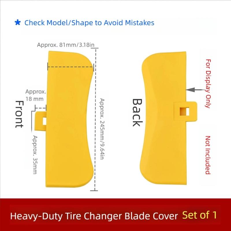 Tire Demount Head Wear Resistant Protective Cover For Tire Changer Insert Rims Protector Accessories