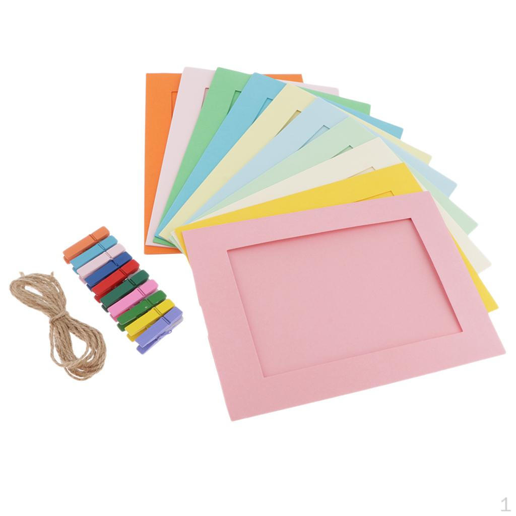 1 Set DIY Paper Hanging Photo Picture Decorative For Photos Artworks Paintings