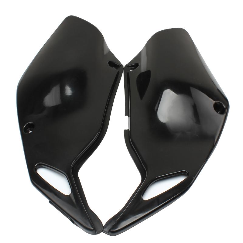 A Pair Rear Side Plastic Covers For Kawasaki KLX250 KLX300 1993 - 2007 KLX 250 300 Fairing Right & Left Side Fairing Cowl чёрный