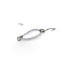 1pc Metal Sequin Simulation Fishing Bait Spoon Type Sequin Single Hook Fishing Accessories