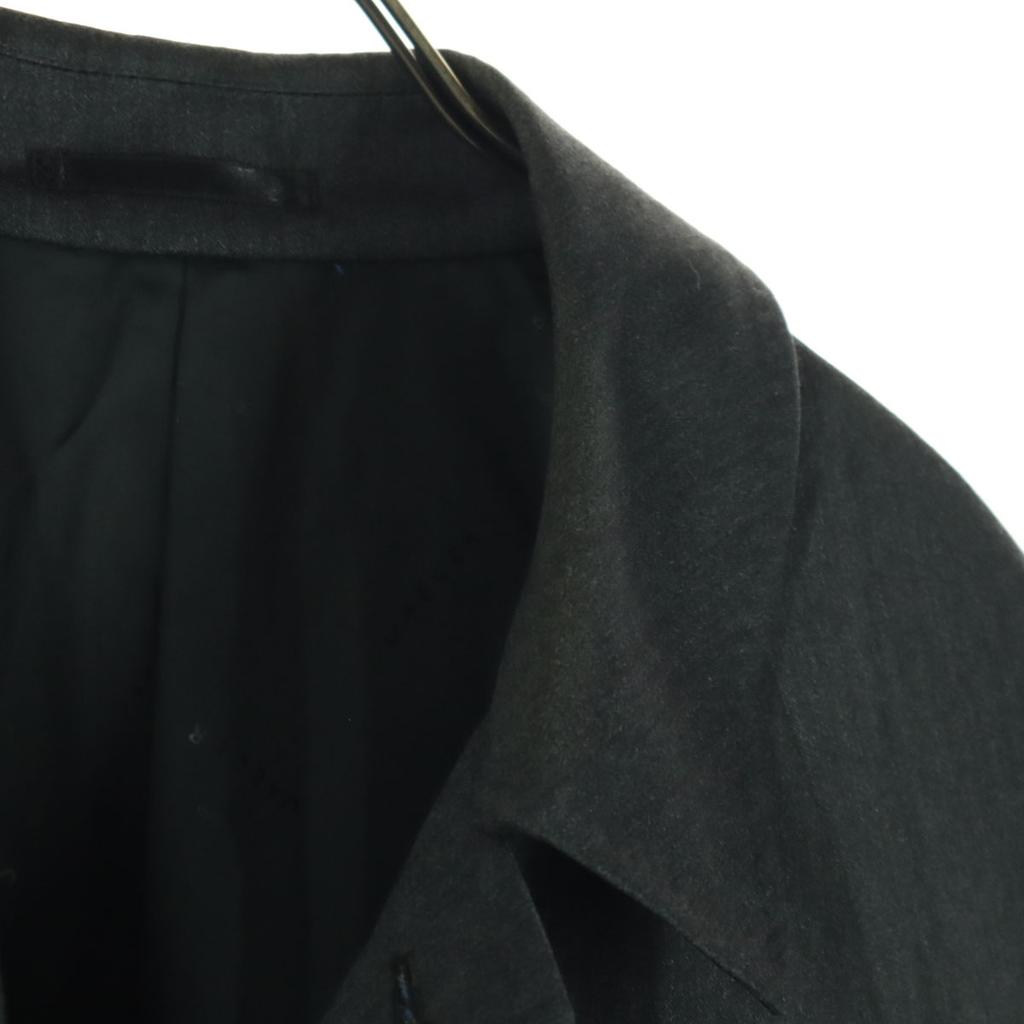 JAEGER made in Japan cashmere blend Stainless collar coat A5 gray Men's Used