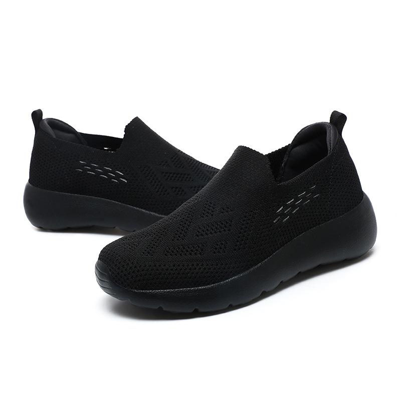 

Summer women s shoes hollow breathable mesh shoes women s single net sports shoes lightweight soft sole non-slip mother casual shoes 41
