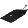 Car Front Bumper Tow Bracket Cover Cap Black Plastic For Nissan Rogue 2017-2019