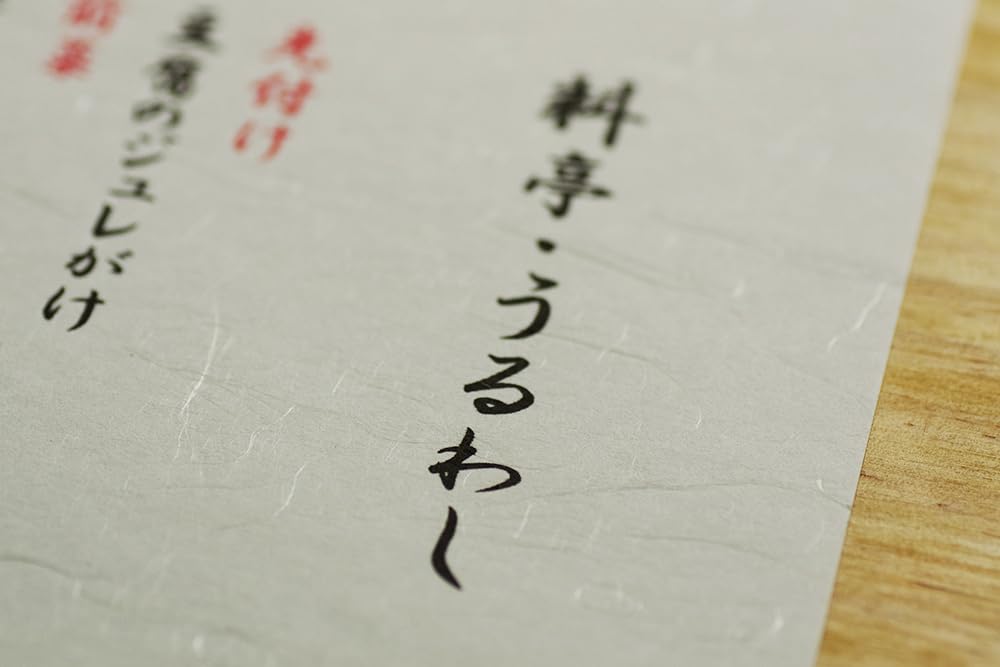 Copy Japanese Printed Japanese Food Iyo Food Silver 50 Sheets Paper, Paper, Paper, Menu, Paper, Washi, Dragon, A4,