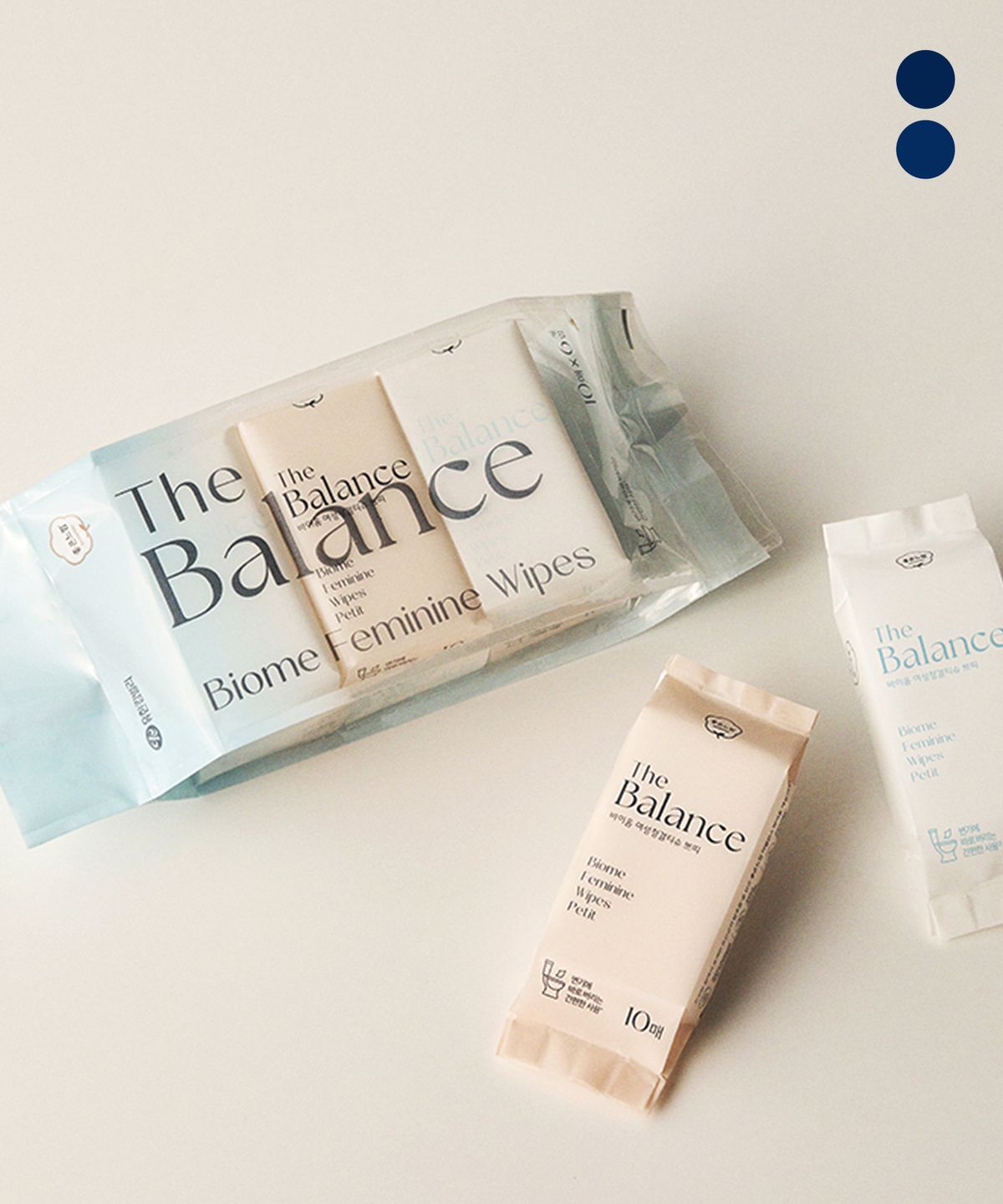 The Balance Feminine Cleansing Wipes 10 sheets x 6 packs x 2 sets
