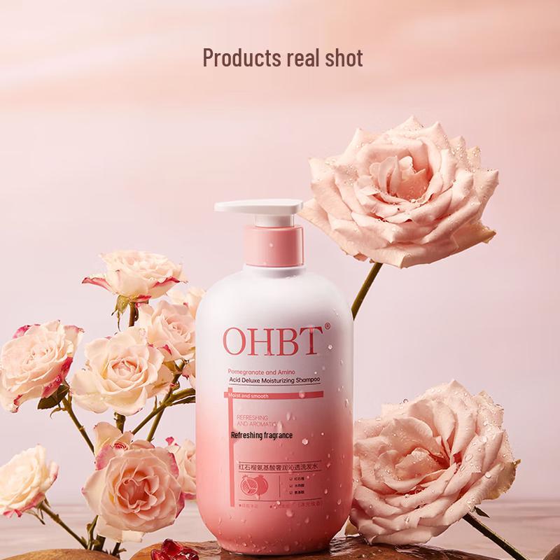 

OHBT Pomegranate Amino Acid Radiant Rose Scent Shampoo 500ml