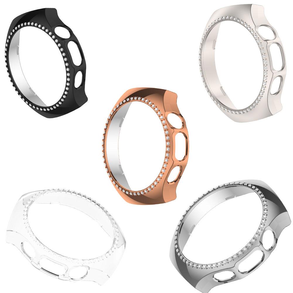 Bling Glass+Cover for Huawei Watch 5 42mm 46mm PC Shell Case for Huawei Watch 5 Bumper Watch Accessories