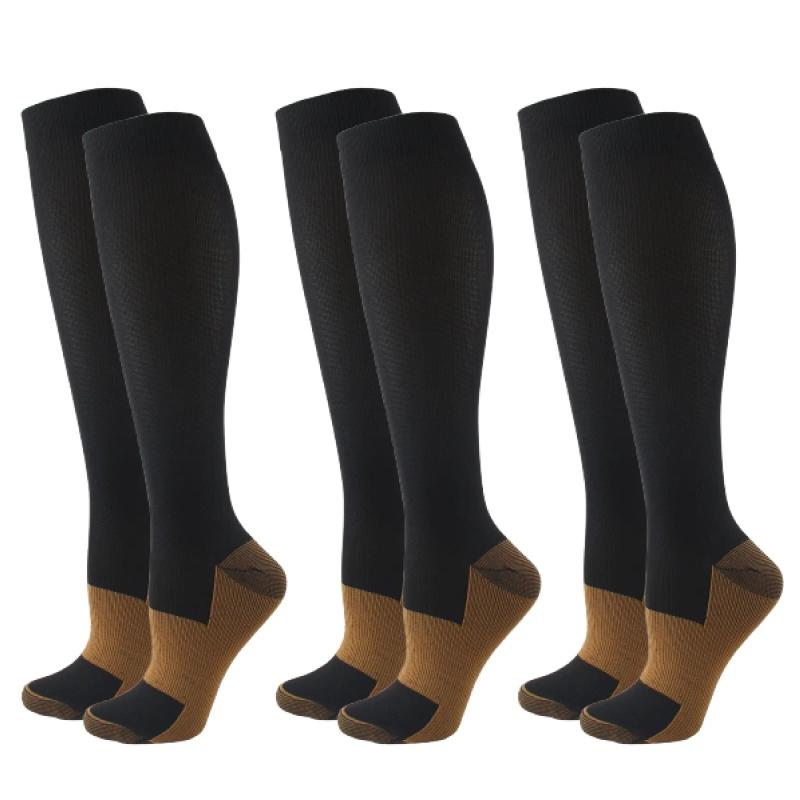 1 Pair Alpha Sole Compression Socks Alphasole Compress Socks Graduated Support for Run