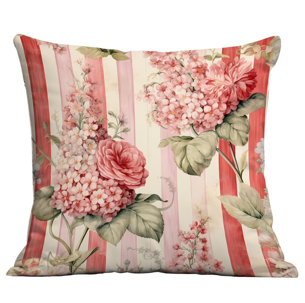 Ny Akvarell Pastoral Blommig Kuddfodral Hem Vardagsrum Soffa Kudde Kuddfodral Premium Hållbar Kvalitet