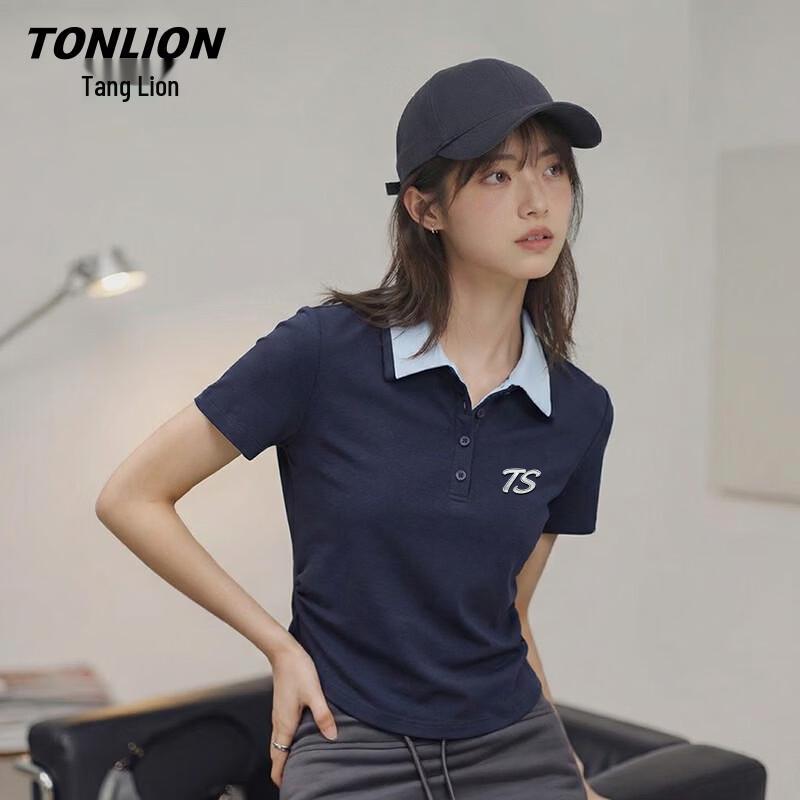

TonLion Women s Slim-Fit Short Sleeve T-Shirt S