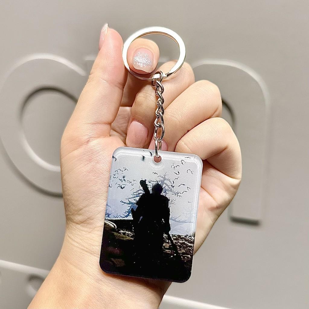 

Fun And Colorful Black Myth Wukong Acrylic Keychain Perfect For Students Colleagues And Loved Ones Wukong 16